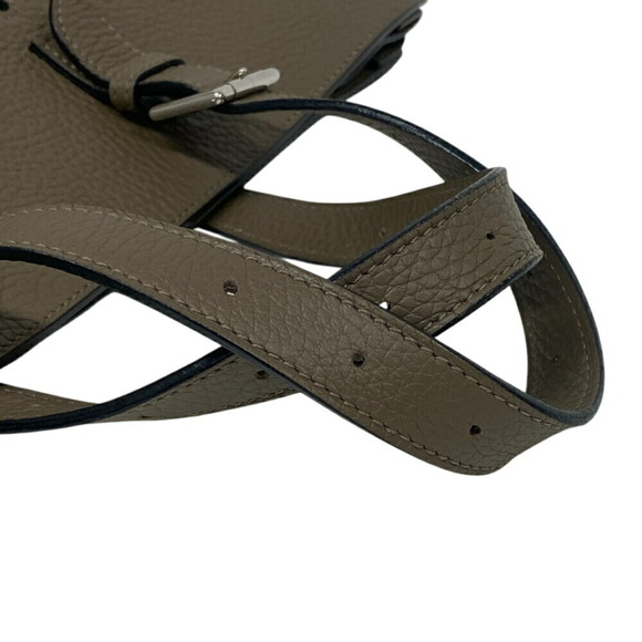 HERMES Hermes Sac Vero Taurillon Clemence Handbag Etoupe Women's - Picture 5 of 10